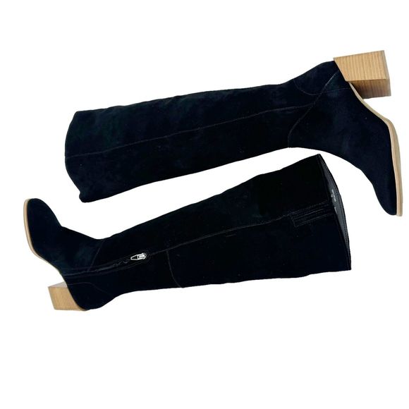 TREASURE & BOND Women's Dylan Over-the-Knee Black Suede Boots size 7M NWOB - Picture 10 of 12